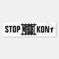 STOPPA KONY! Bildekal