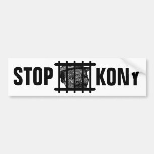 STOPPA KONY! Bildekal