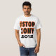 STOPPA KONY!  #STOPKONYUganda Tshirt Tee (Hel framsida)
