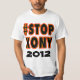 STOPPA KONY!  #STOPKONYUganda Tshirt Tee (Framsida)