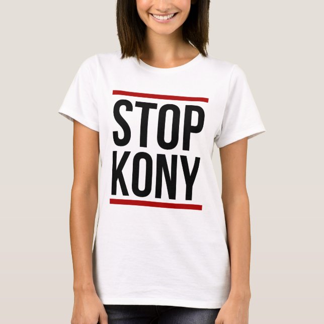 "Stoppa Kony" T-skjortor (utslagsplatser) och Tröja (Framsida)