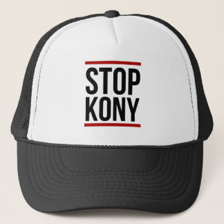 "Stoppa Kony" T-skjortor (utslagsplatser) och Truckerkeps