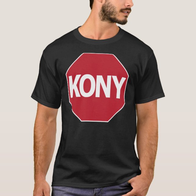 Stoppa Kony Tee Shirt (Framsida)