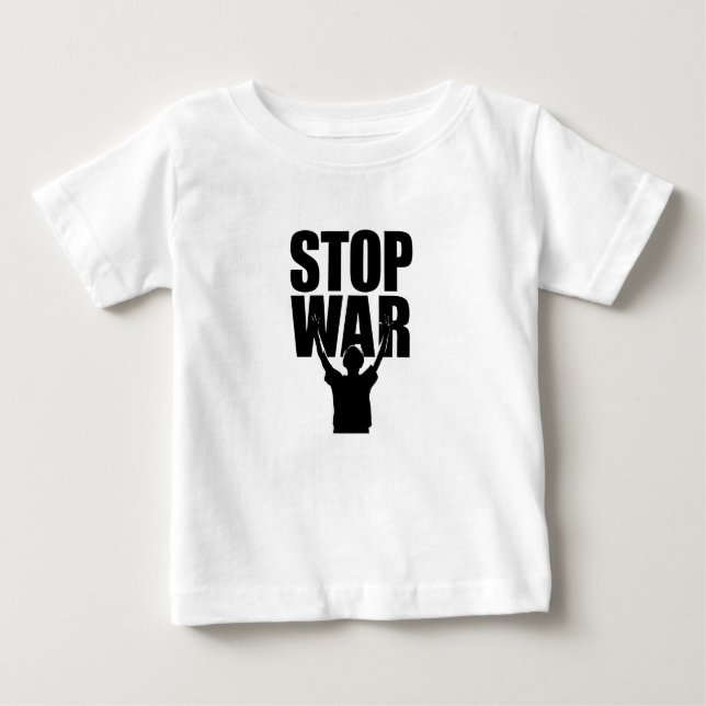 Stoppa krig, fred t shirt (Framsida)