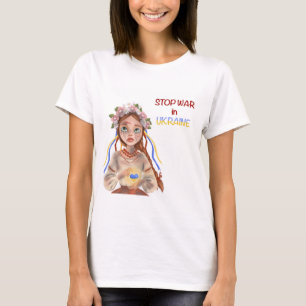 stoppa krig i Ukraina T Shirt