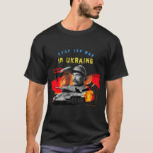 Stoppa Krig i Ukraina T-shirt | i Ställning i Ukra