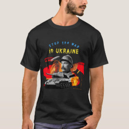 Stoppa Krig i Ukraina T-shirt | i Ställning i Ukra