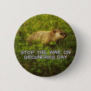 Stoppa krig på groundhogdag knäppas knapp