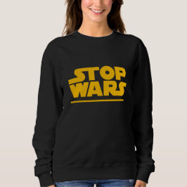 Stoppa Krig Parodi Logotyp T-Shirt