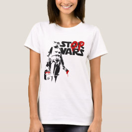 Stoppa Krig Parodi Logotyp T Shirt