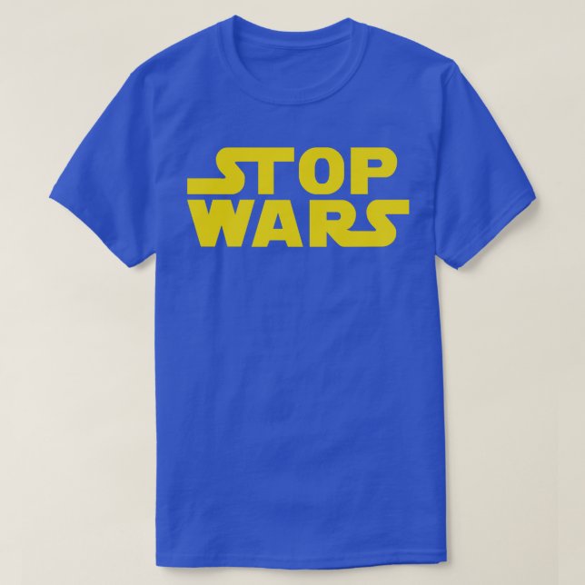 Stoppa Krig T Shirt (Design framsida)