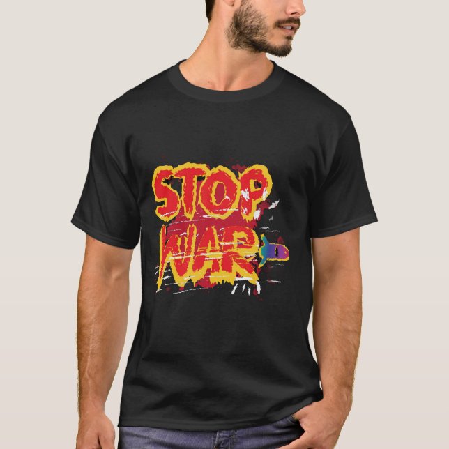 STOPPA KRIG T SHIRT (Framsida)