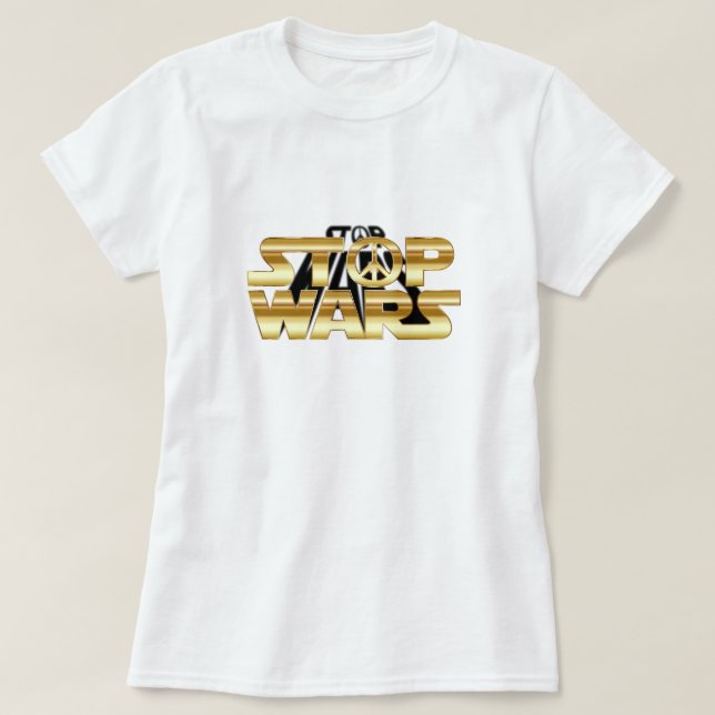 Stoppa Krig T-Shirt (Design framsida)