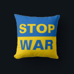 Stoppa Krig Ukraina Kudde<br><div class="desc">Stoppa Krig Ukraina</div>