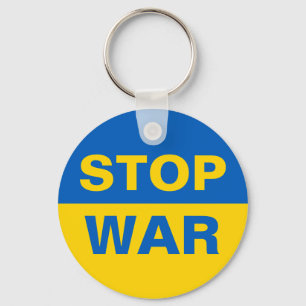 Stoppa Krig Ukraina Nyckelring