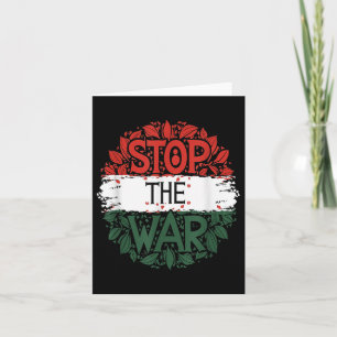 Stoppa Kriget, Anti Krig, Fria Palestina, Palestin Kort