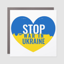 Stoppa kriget i Ukraina. Stöd Ukraina hjärta.