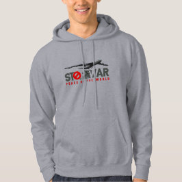 Stoppa Kriget (Ljust läge) | Herrtröja med hoodie
