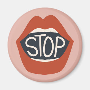 Stoppa Läppar Magnet
