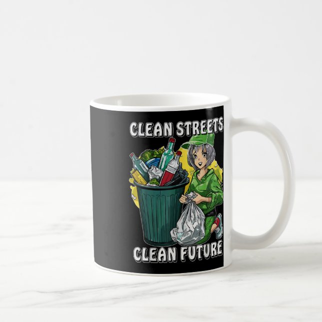 Stoppa litterering Natur Protection Environmental  Kaffemugg (Höger)