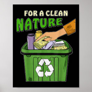 Stoppa litterering Natur Protection Environmental  Poster