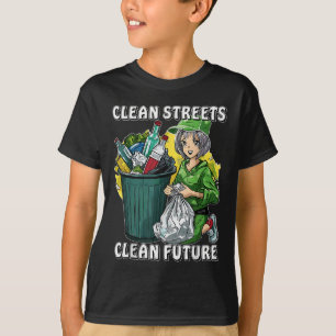 Stoppa litterering Natur Protection Environmental T Shirt