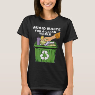 Stoppa litterering Natur Protection Environmental T Shirt