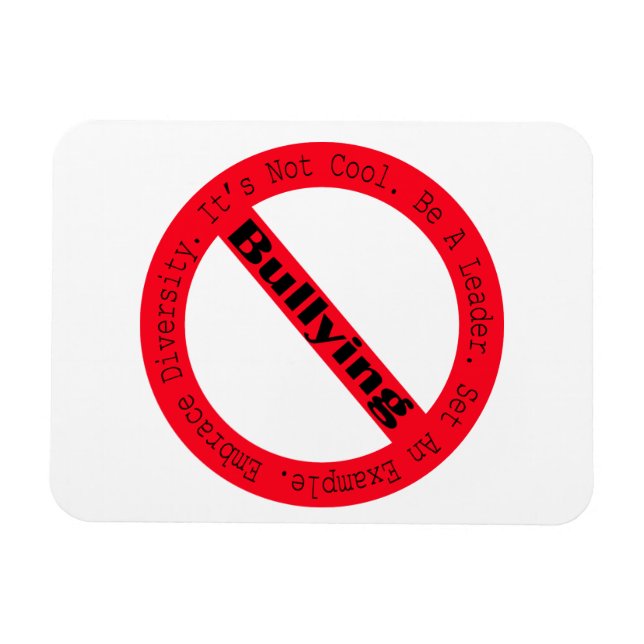 Stoppa Logotyp av Shirley Taylor Magnet (Horisontell)