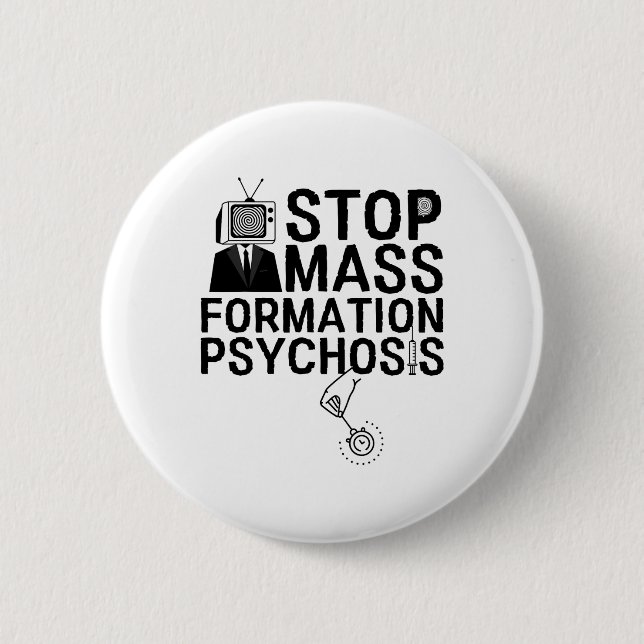 Stoppa M-bildningspsykos mot Vax Psykologi Knapp (Framsida)