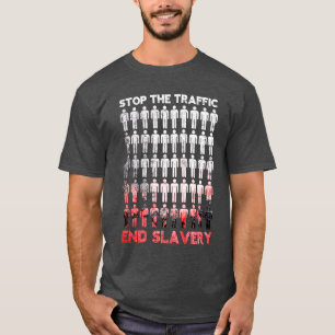 Stoppa människamänniskohandeln tee shirt