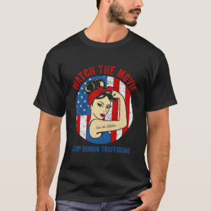 Stoppa människohandel - se filmen t shirt