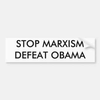 STOPPA MARXISMDEFEAT OBAMA BILDEKAL