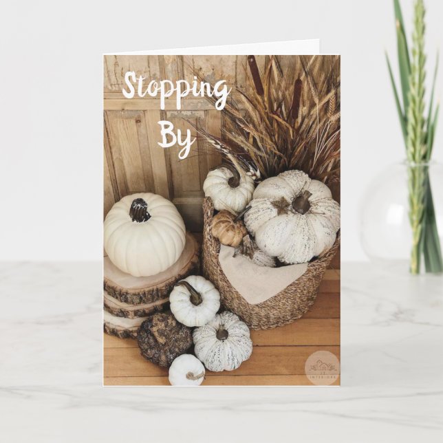 STOPPA MED **THANKSGIVING ÖNSKEMÅL** KORT (Framsida)