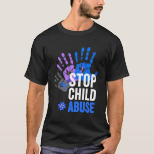 Stoppa medvetenheten om övergrepp mot barn i föreb t shirt