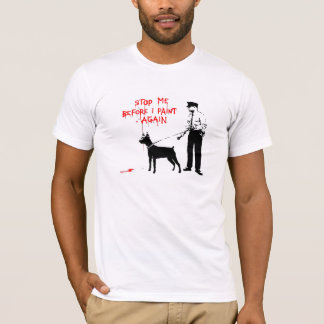 Stoppa mig, för jag målar igen t shirt