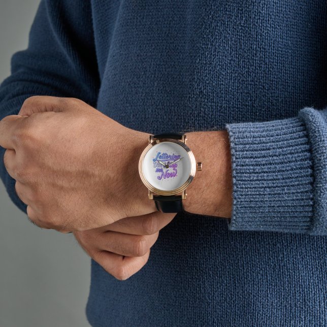 Stoppa mig inte nu: Retro Vibes Edition Armbandsur (Handled)