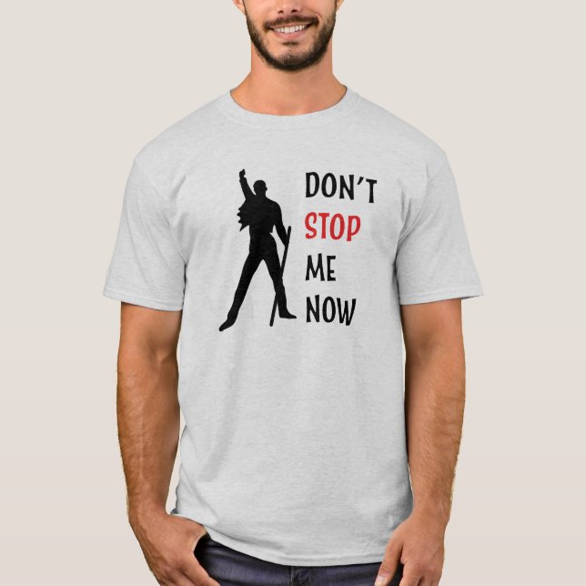 Stoppa mig inte nu t shirt (Framsida)