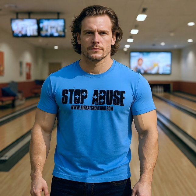 Stoppa missbruk t shirt (Skapare uppladdad)
