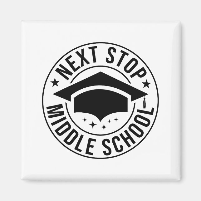Stoppa Mitten skolelev Studenten Ki Magnet (Framsidan)