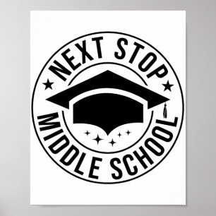 Stoppa Mitten skolelev Studenten Ki Poster