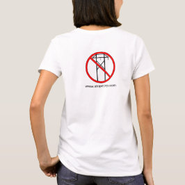 Stoppa MPRP med H Ram och Red Circle T Shirt