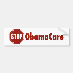 Stoppa ObamaCare Bildekal