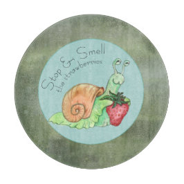 Stoppa och blötlägga jordgubbarna Snigel