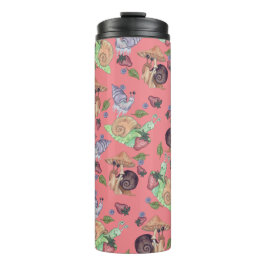 Stoppa och blötlägga jordgubbarna Snigel Mönster T