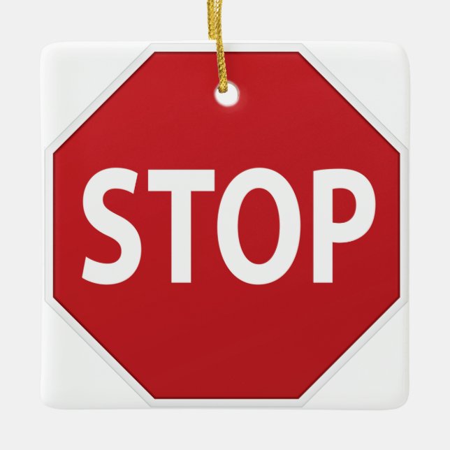 Stoppa och gå till ornament (Framsida)