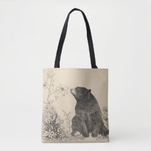 Stoppa och lukta blommatotot Bag2 Tygkasse