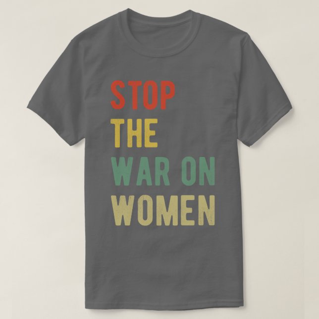 Stoppa "On Women III T Shirt (Design framsida)