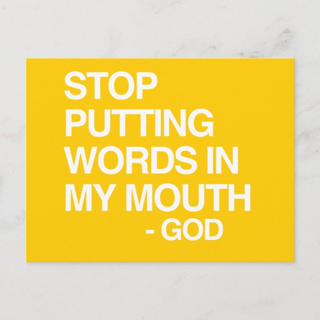 STOPPA ORD I MIN MO VYKORT (Framsida)