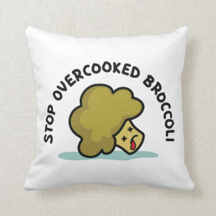 Stoppa Overcooked broccoli Kudde