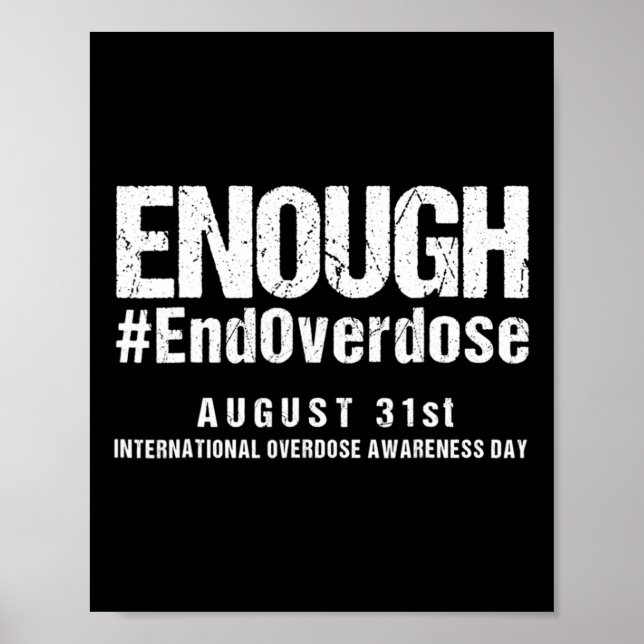 Stoppa överdosering av Internationell Överdosering Poster (Framsidan)